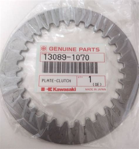 Kawasaki 13089 1070 Clutch Plate KDX200 KX125 NOS New EBay