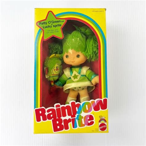 Mattel Toys Vintage 983 Mattel Rainbow Brite Patty O Green Lucky