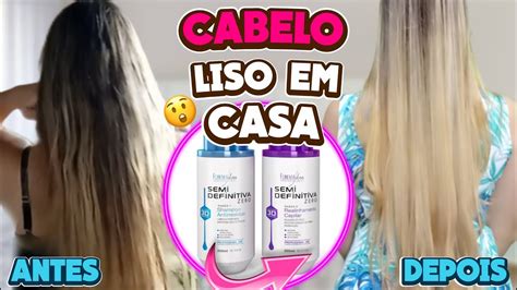 Progressiva Em Casa Semi Definitiva D Forever Liss Passo A Passo