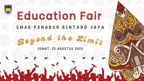 OPENING EDUFAIR BEYOND THE LIMIT SMAK PENABUR BINTARO JAYA 2023 YouTube