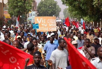 RFI Manifestations contre la vie chère