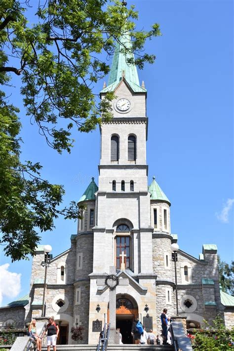 Santuario De La Santa Iglesia Familiar En Zakopane Poland Fotografía