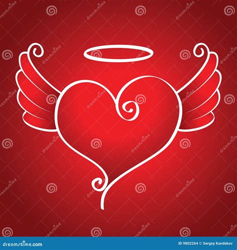 Kind heart stock vector. Illustration of amor, dating - 9802264