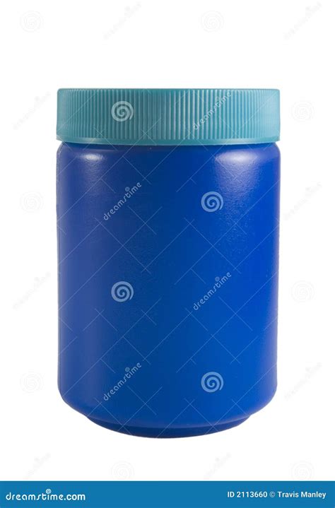 blue bottle stock photo image  detail cyan cylinder
