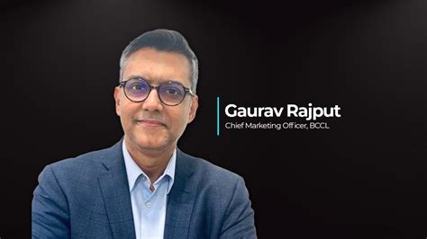 gaurav rajput joins bccl  chief marketing officer
