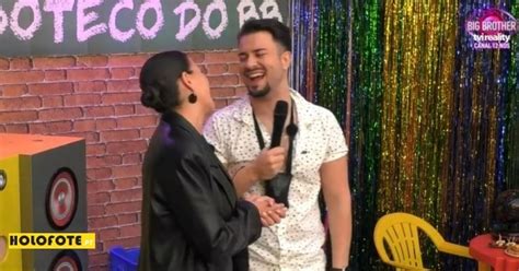 Holofote Big Brother Em Noite De Festa M Rcia E Francisco Cantaram