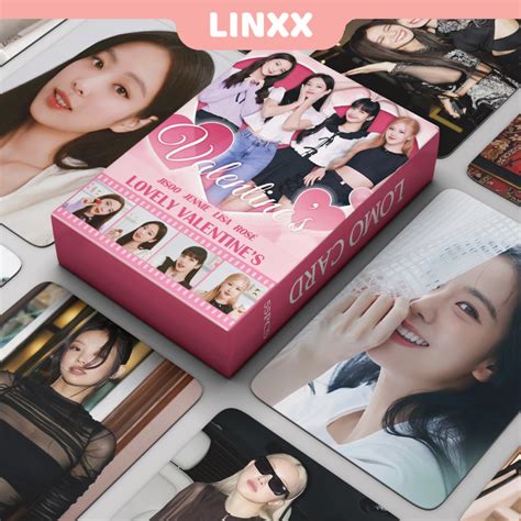 Blackpink Linxx 55 Chiếc BLACK PINK Album Valentine Lomo Card Kpop