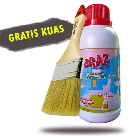 Jual BRAZ Porcelain Cleaner Pembersih Kerak Keramik Kamar Mandi