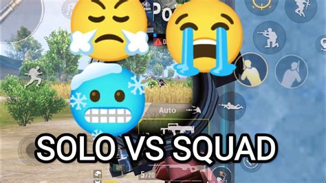 Pubg Mobile New Game Play Solo Vs Squad Youtube