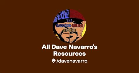 All Dave Navarro S Resources Twitter Instagram Facebook Linktree