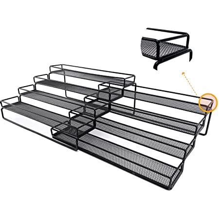 Amazon Meiqihome Tier Expandable Spice Rack Organizer To