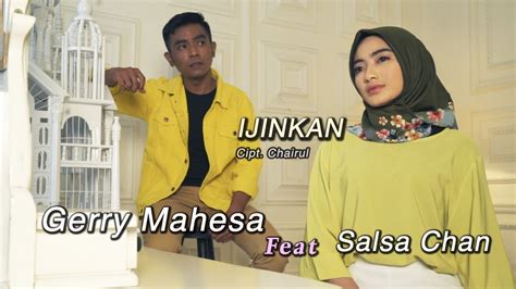 Salsha Chan Feat Gerry Mahesa Allow Official Music Video Youtube