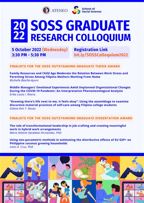 Soss Graduate Research Colloquium Events Ateneo De Manila