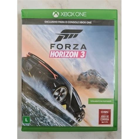 Forza Horizon 3 Xboxone Mídia Física Totalmente Em Português Shopee Brasil