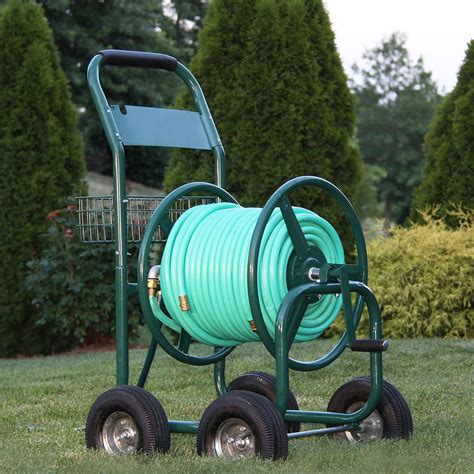 Liberty Garden Products 872 2 Residential 4 Wheel Steel Garden Hose