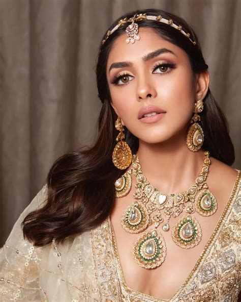 Mrunal Thakur Bridal Look Photoshoot Still Rindianactresshub