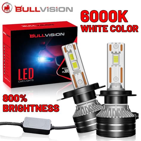 Bullvision Canbus Farol Led L Mpada Do Carro L Mpada De Nevoeiro H H