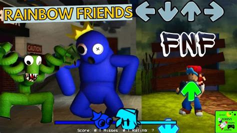 Rainbow Friends Friday Night Funkin Mod Youtube