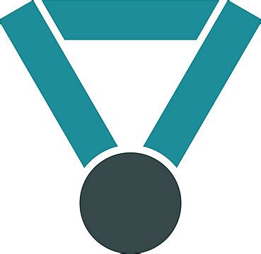 Bicolor Icon Featuring An Award Symbol From A Set Representing