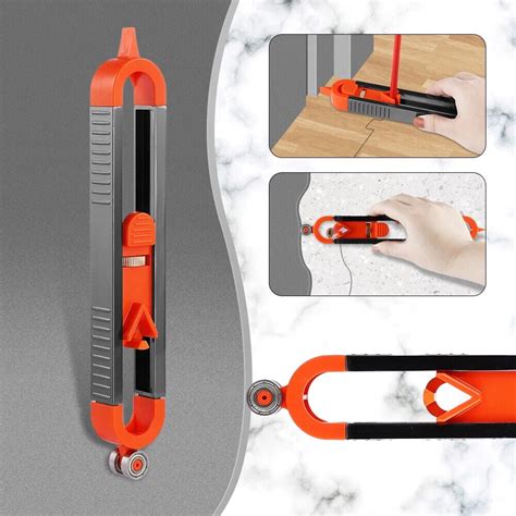 Paddsun Precise Contour Gauge With Lock Profile Scribing Ruler