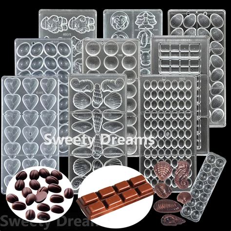 Moule Chocolat En Polycarbonate Pour Bonbon Outil De Cuisson Pastique