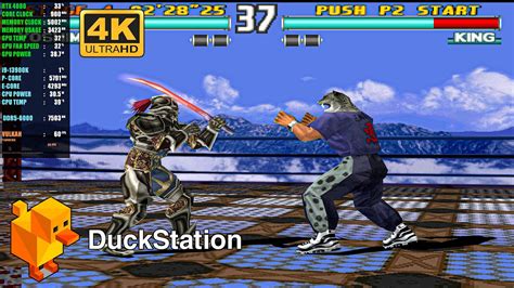 Tekken 3 Pc Gameplay Duckstation 4k 60fps Configuration Ps1