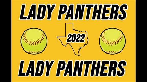 Lady Panther Softball Youtube