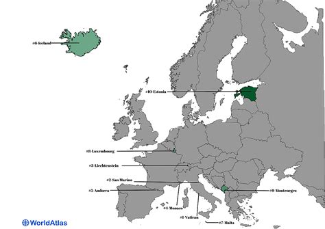 The 10 Most Populated Countries In Europe Worldatlas