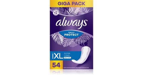 Always Daily Protect Extra Long Prot Ge Slips Avec Parfum Notino Be