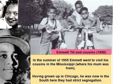 US Civil Rights: Emmett Till and the courage of his mother | Teaching Resources