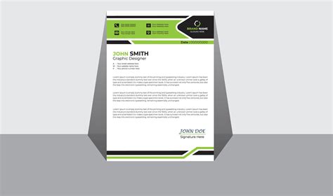 Corporate Business Letterhead design 25431000 Vector Art at Vecteezy