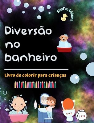 Divers O No Banheiro Livro De Colorir Para Crian As Ilustra Es