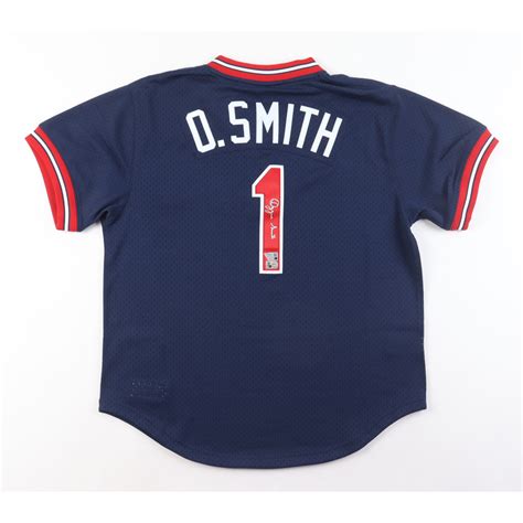 Ozzie Smith Signed Cardinals Jersey Fanatics And Mlb Pristine Auction