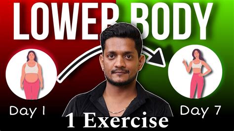 7 Day Lower Body Fat Cutter Challenge Best Exercises For Rapid