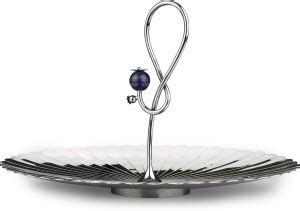 Arttdinox Pole Platter Big Multiutility Serving Luxury Tray Steel Stone