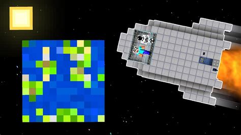 HOW TO BUILD A WORKING SPACESHIP IN MINECRAFT YouTube