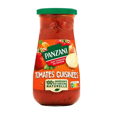 Panzani Sauce tomate cuisinée 100 ingrédient naturel Supermarchés