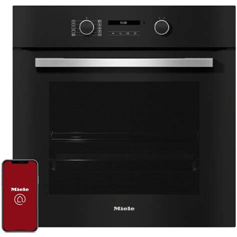 Miele H B Obsidianblack Elektryczny Czarny A Piekarnik Niskie