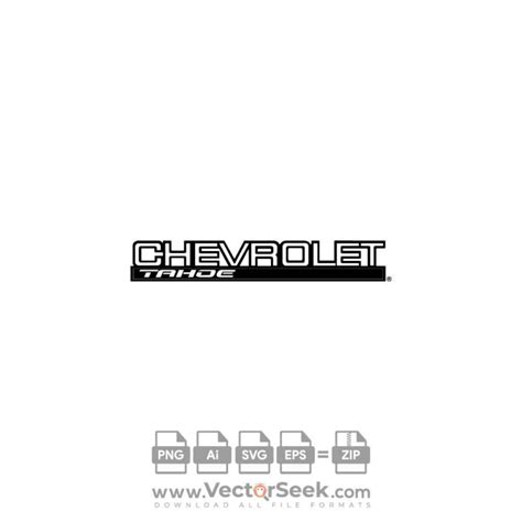 Chevrolet Tahoe Logo Vector - (.Ai .PNG .SVG .EPS Free Download)