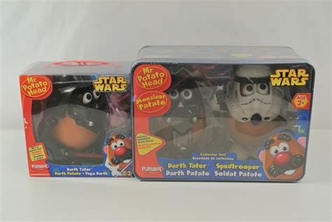 Star Wars Mr Potato Head Lot Of 3 Darth Tater Spudtrooper 2005