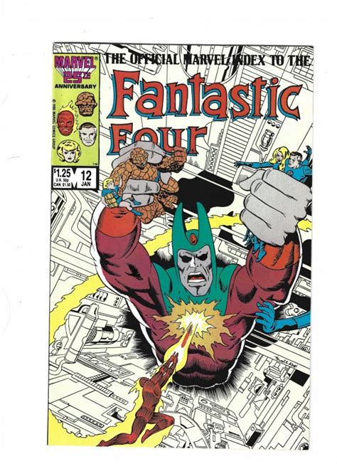 The Official Marvel Index To The Fantastic Four Comic