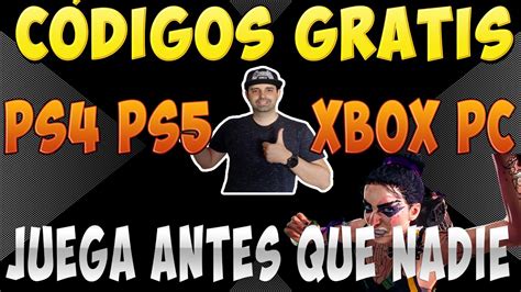 Corre Consigue C Digos Gratis Para Todos Ps Ps Xbox Pc Juega Gratis