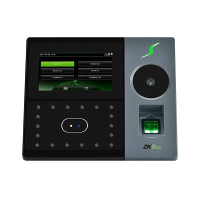 Controler De Acces Ip Biometric Zkteco Ta Pface G Ecran Inch