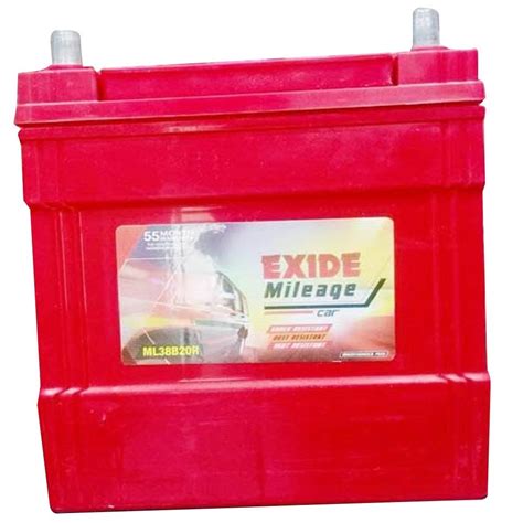 Capacity Ah Ml B R Exide Mileage Car Battery At Rs In Ranchi