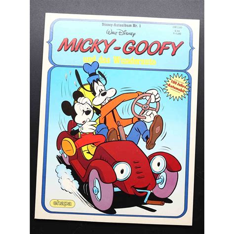 Ehapa Comic Album Walt Disney Autoalbum Nr 1 Micky Goofy Und Das