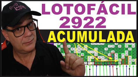 ACUMULOU Dicas Para Lotofácil 2922 Análise E Sugestão YouTube