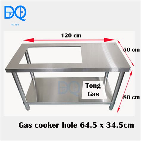 Du Qin Stainless Steel Rack Kitchen Rack Rak Dapur Rak Dapur Gas Rak