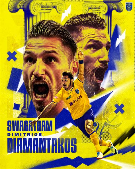 Video Kerala Blasters Sign Greek Striker Dimitrios Diamantakos