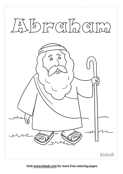 Father Abraham Coloring Page