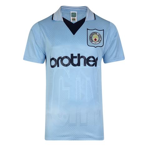 Manchester City 1996 Shirt | Manchester City Retro Jersey | 3 Retro